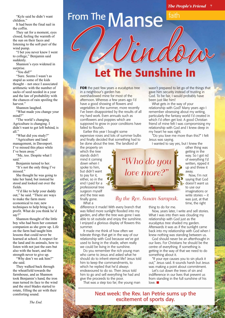 The People’s Friend Preview Pages