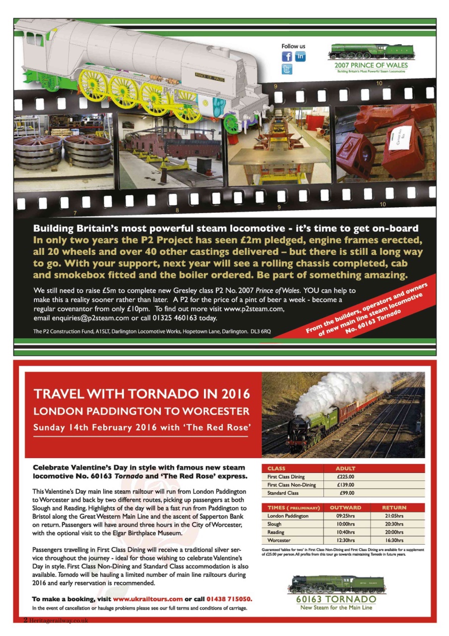 Heritage Railway Preview Pages