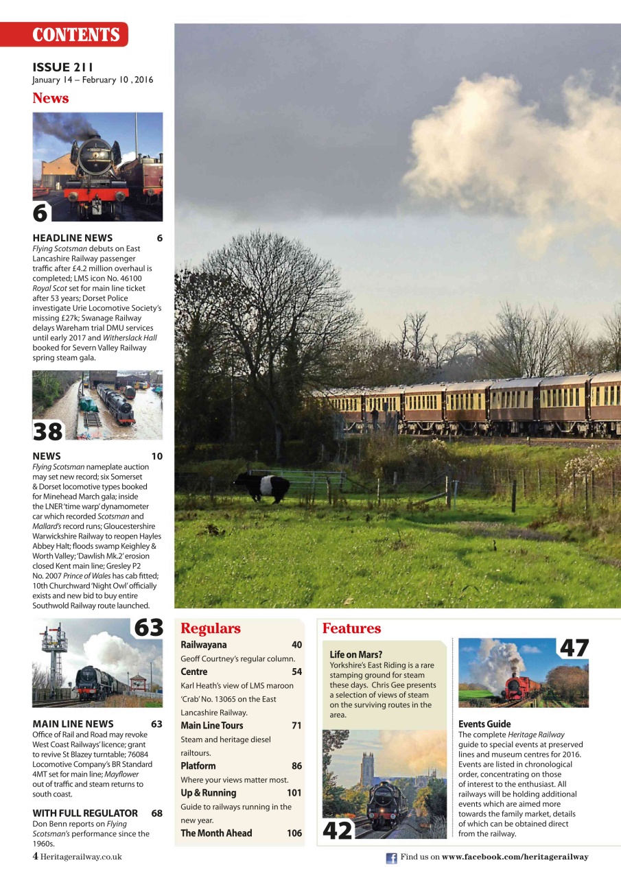 Heritage Railway Preview Pages