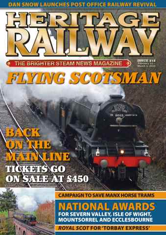 Heritage Railway issue HR212