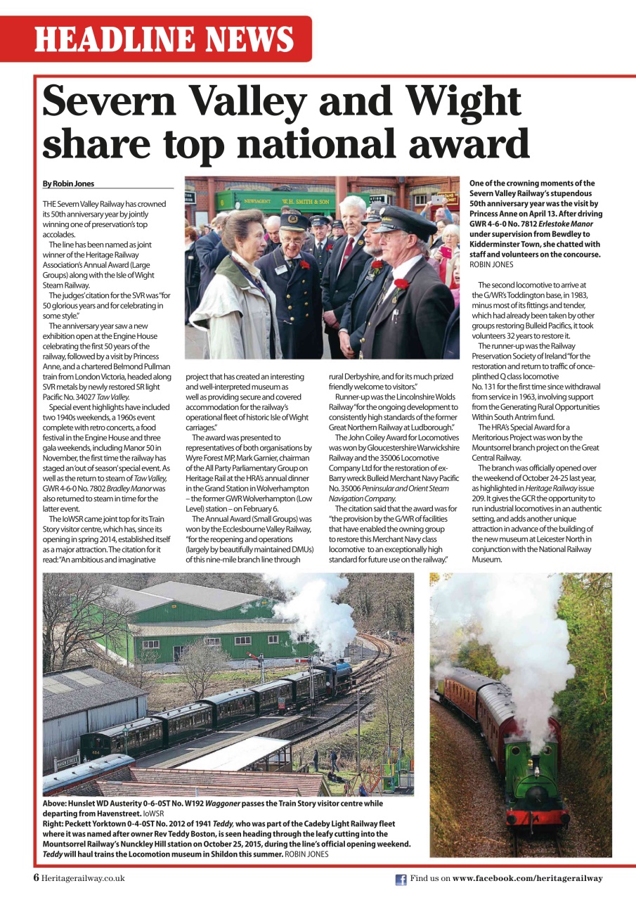 Heritage Railway Preview Pages