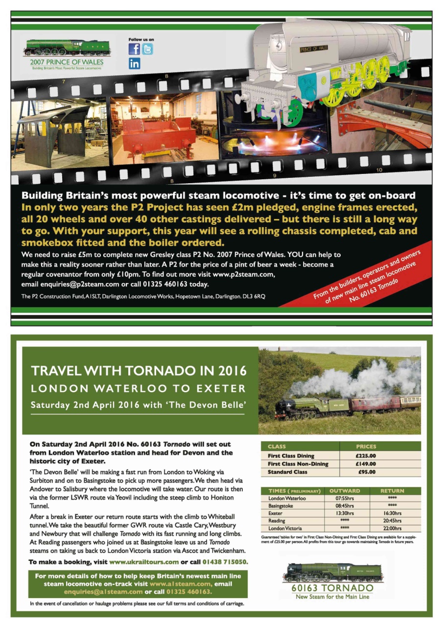 Heritage Railway Preview Pages