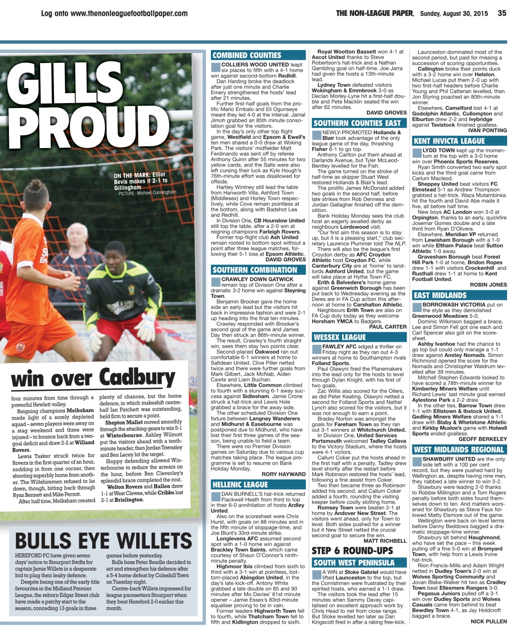 The Non-League Football Paper Preview Pages