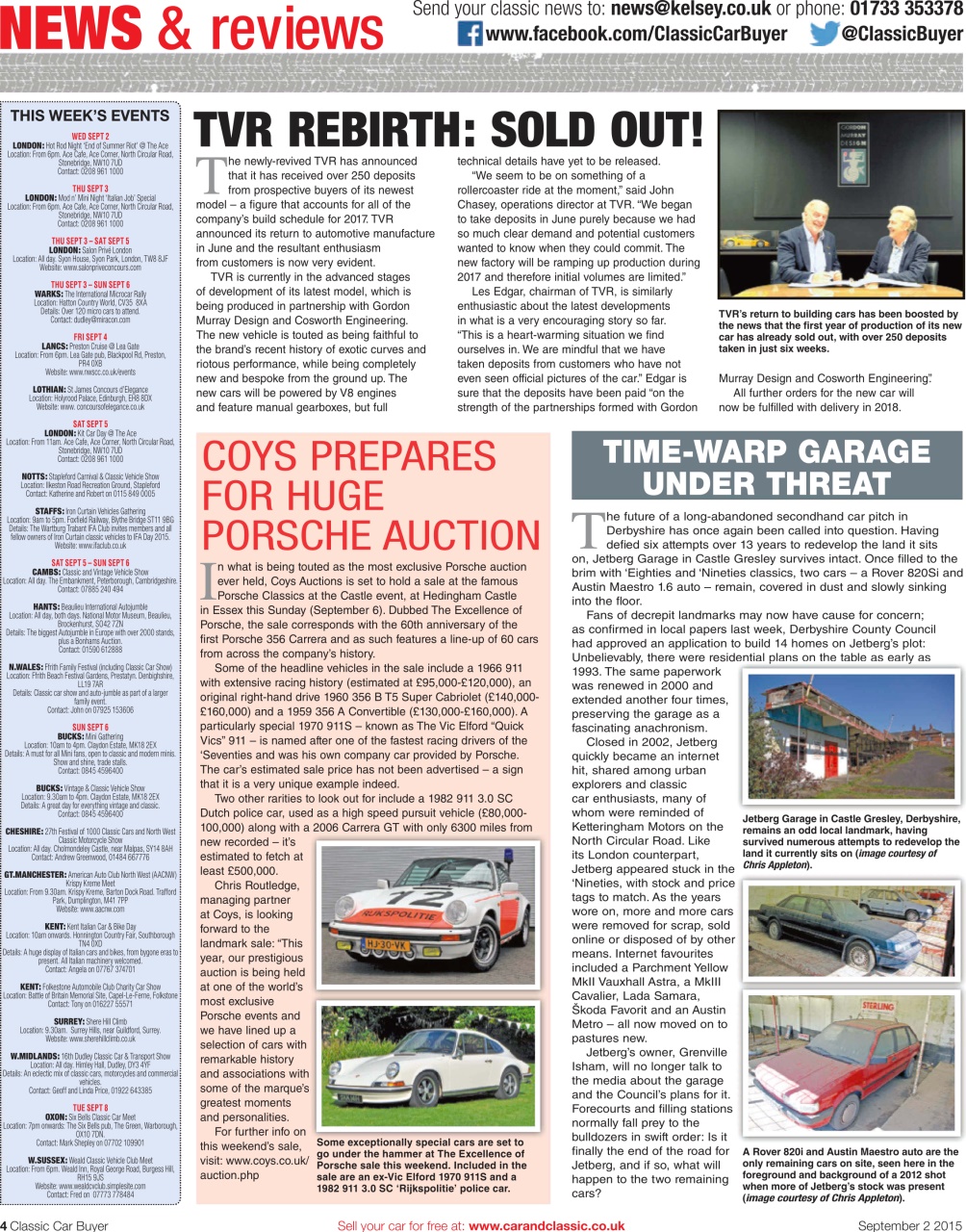 Classic Car Buyer Preview Pages