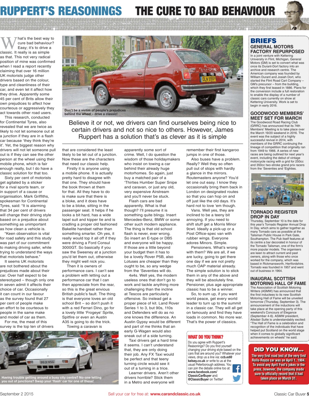 Classic Car Buyer Preview Pages