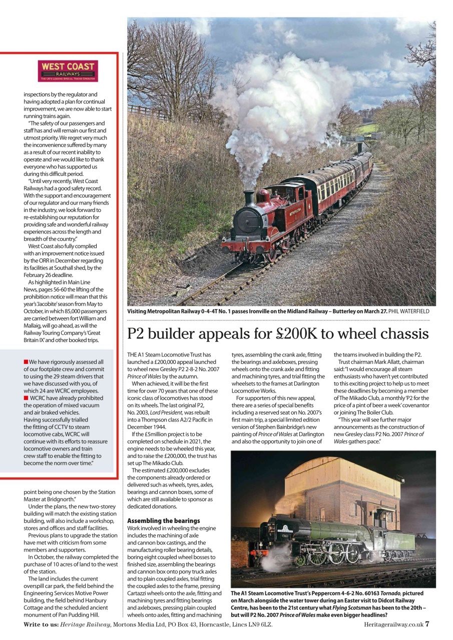 Heritage Railway Preview Pages