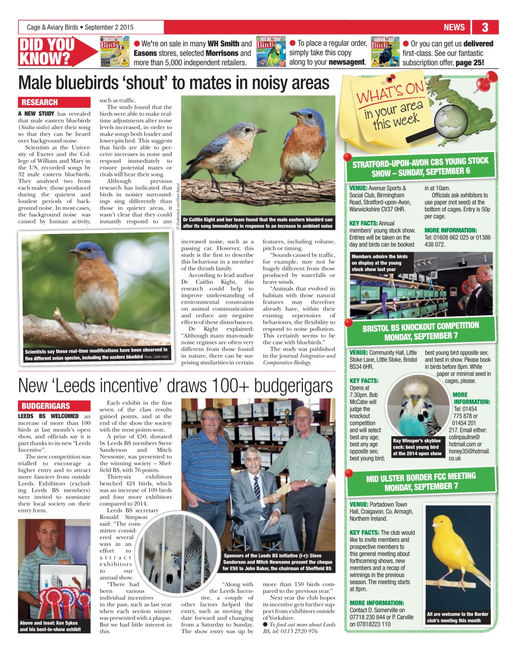 Cage & Aviary Birds Preview Pages