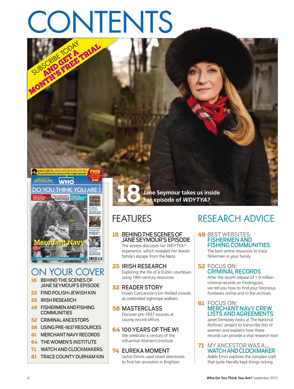 Who Do You Think You Are? Preview Pages