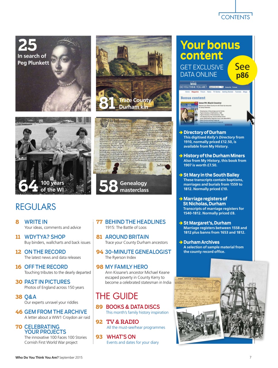 Who Do You Think You Are? Preview Pages