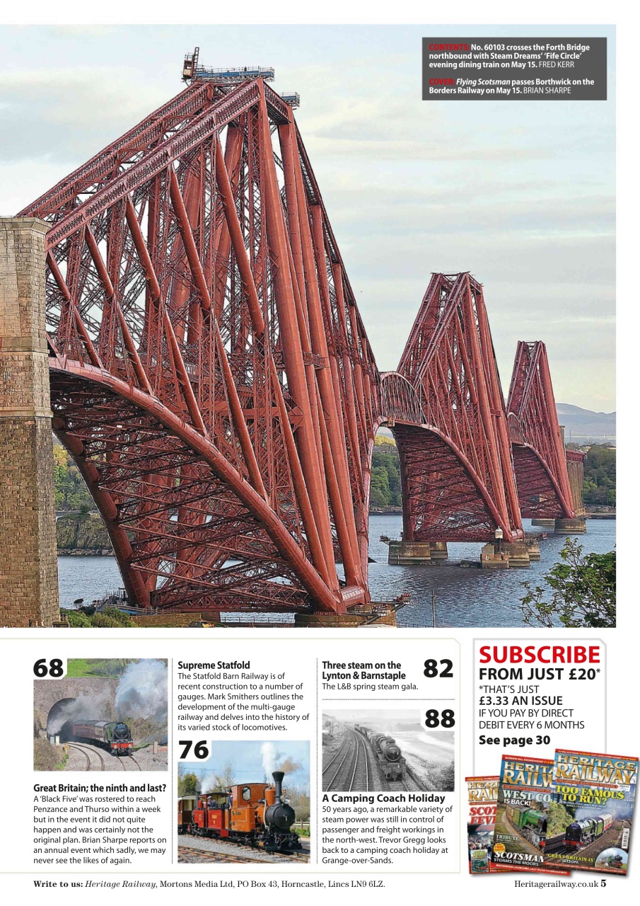 Heritage Railway Preview Pages