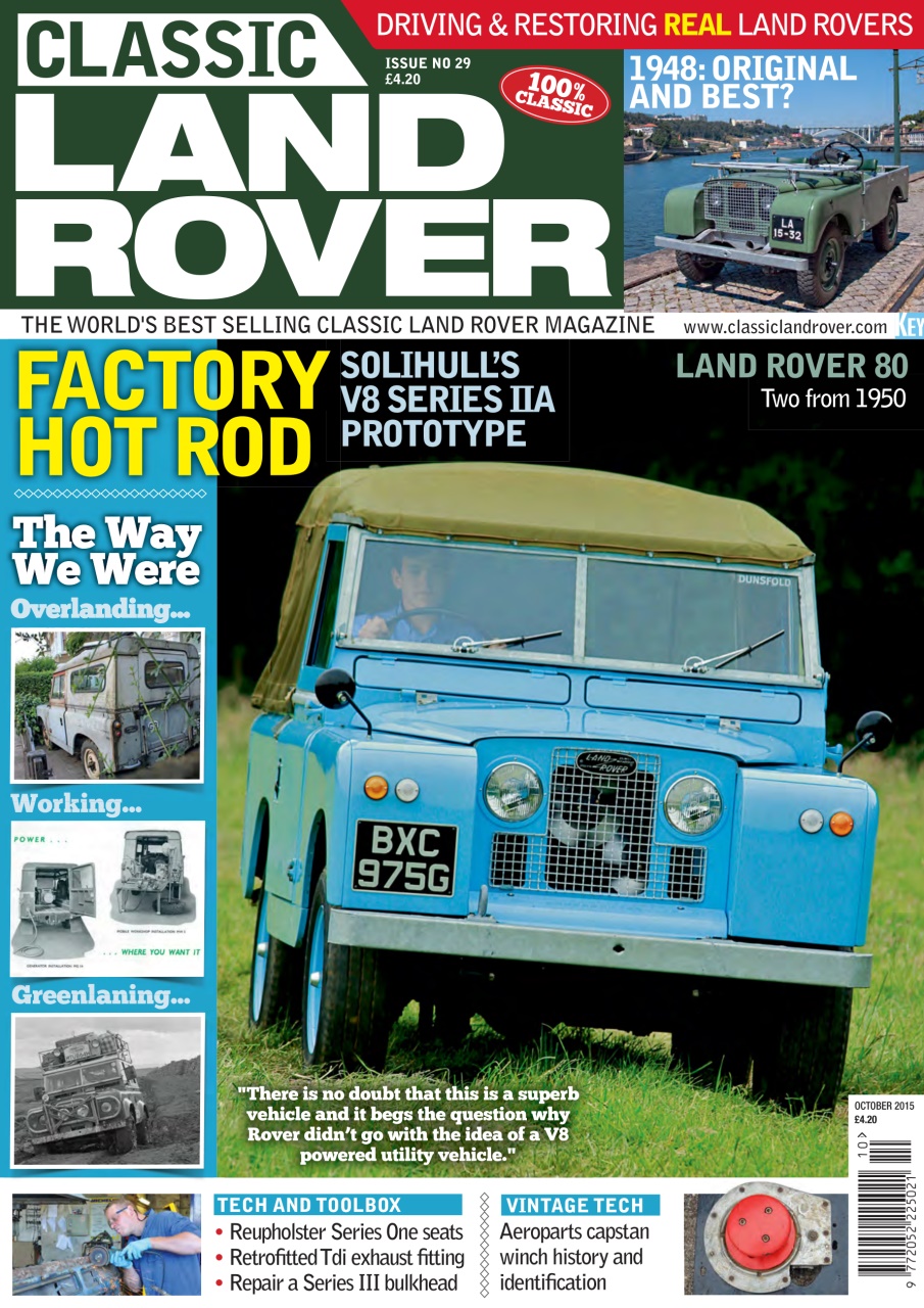 Classic Land Rover Magazine Preview Pages