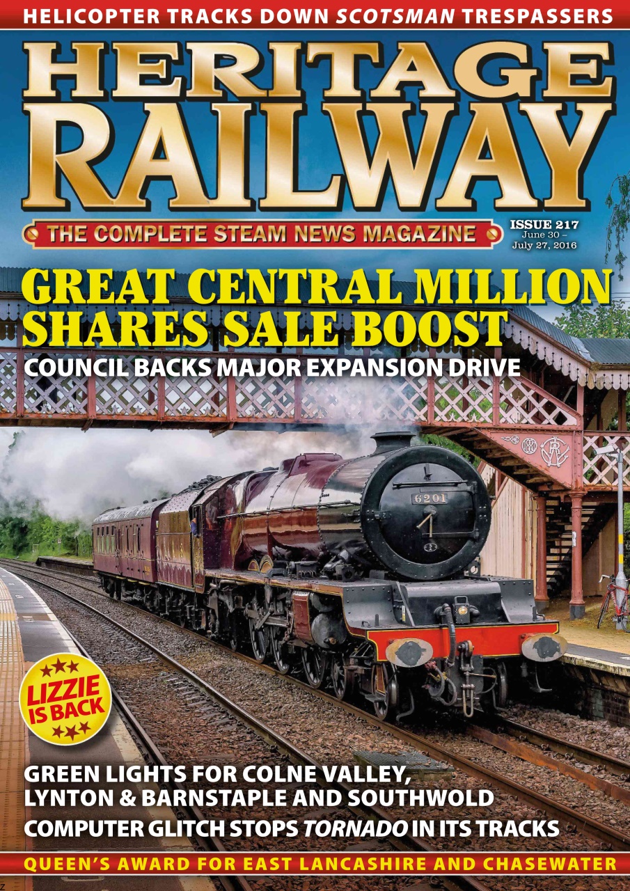 Heritage Railway Preview Pages