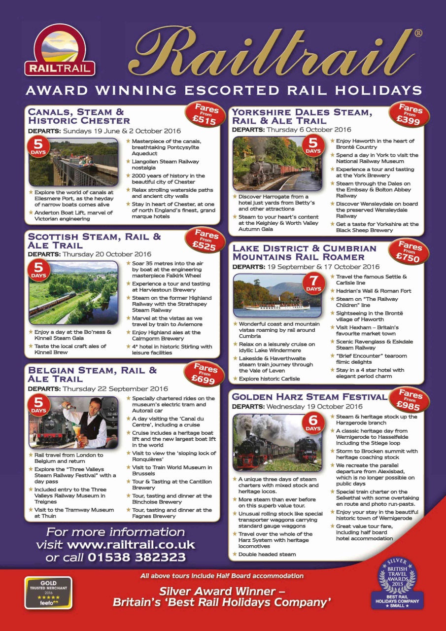Heritage Railway Preview Pages