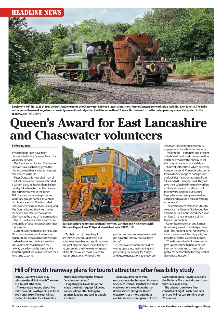 Heritage Railway Preview Pages