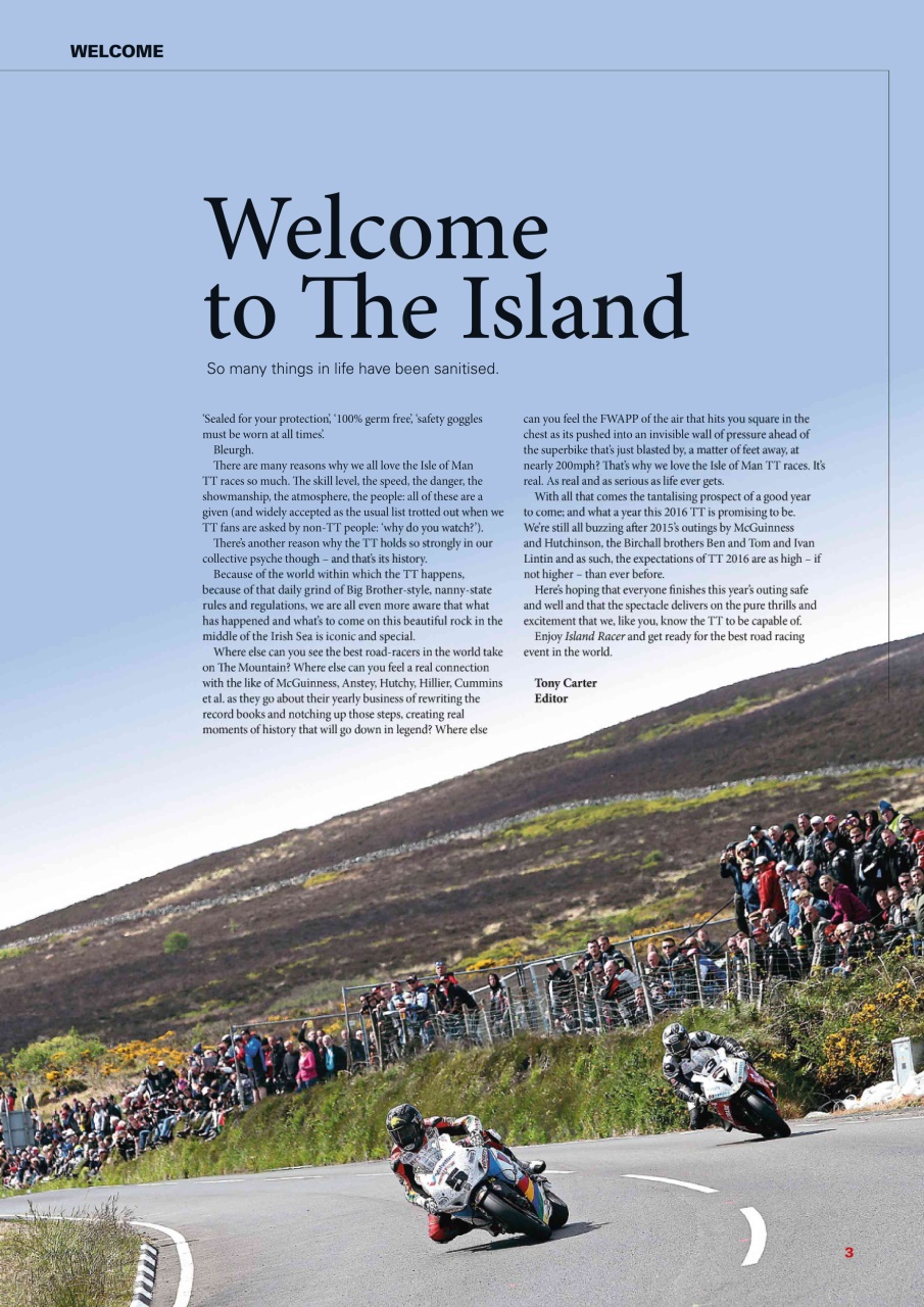 Island Racer Preview Pages