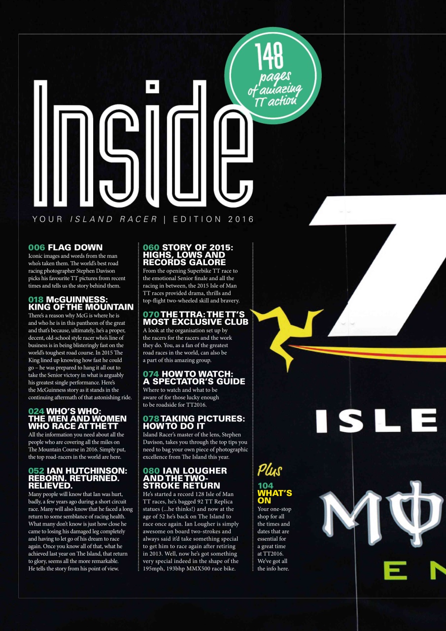 Island Racer Preview Pages