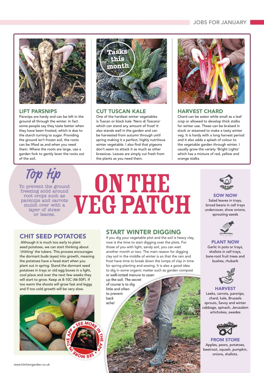 Kitchen Garden Magazine Preview Pages