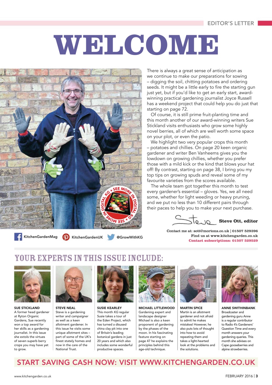 Kitchen Garden Magazine Preview Pages