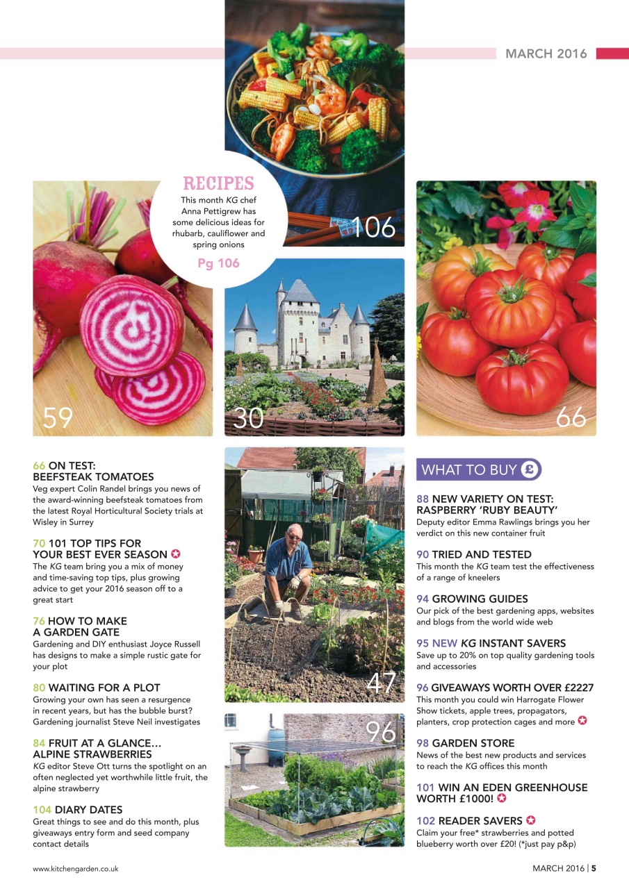 Kitchen Garden Magazine Preview Pages