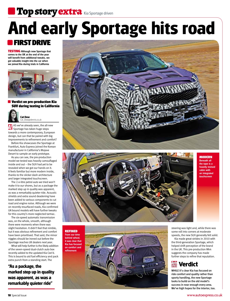Auto Express Preview Pages