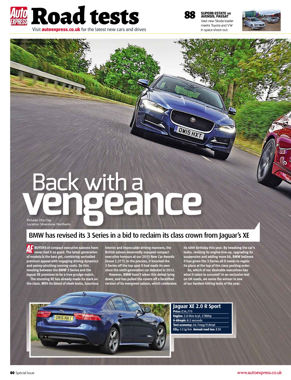 Auto Express Preview Pages