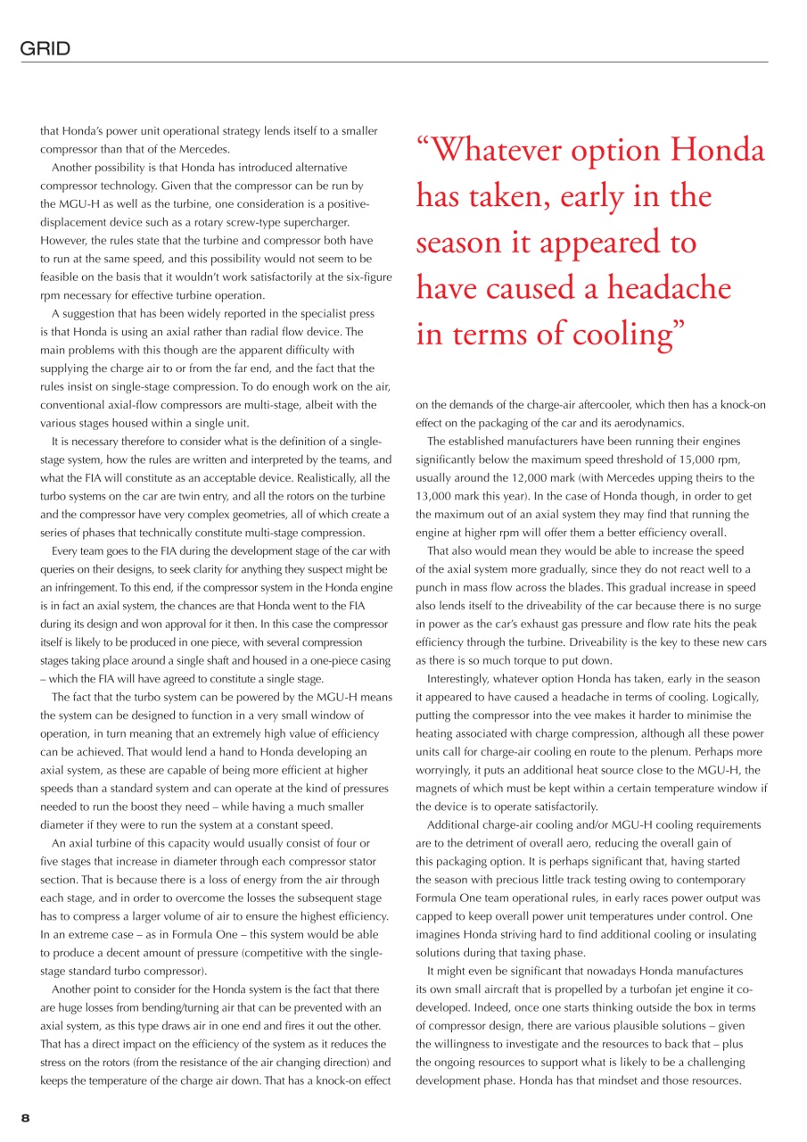 Race Engine Technology Preview Pages