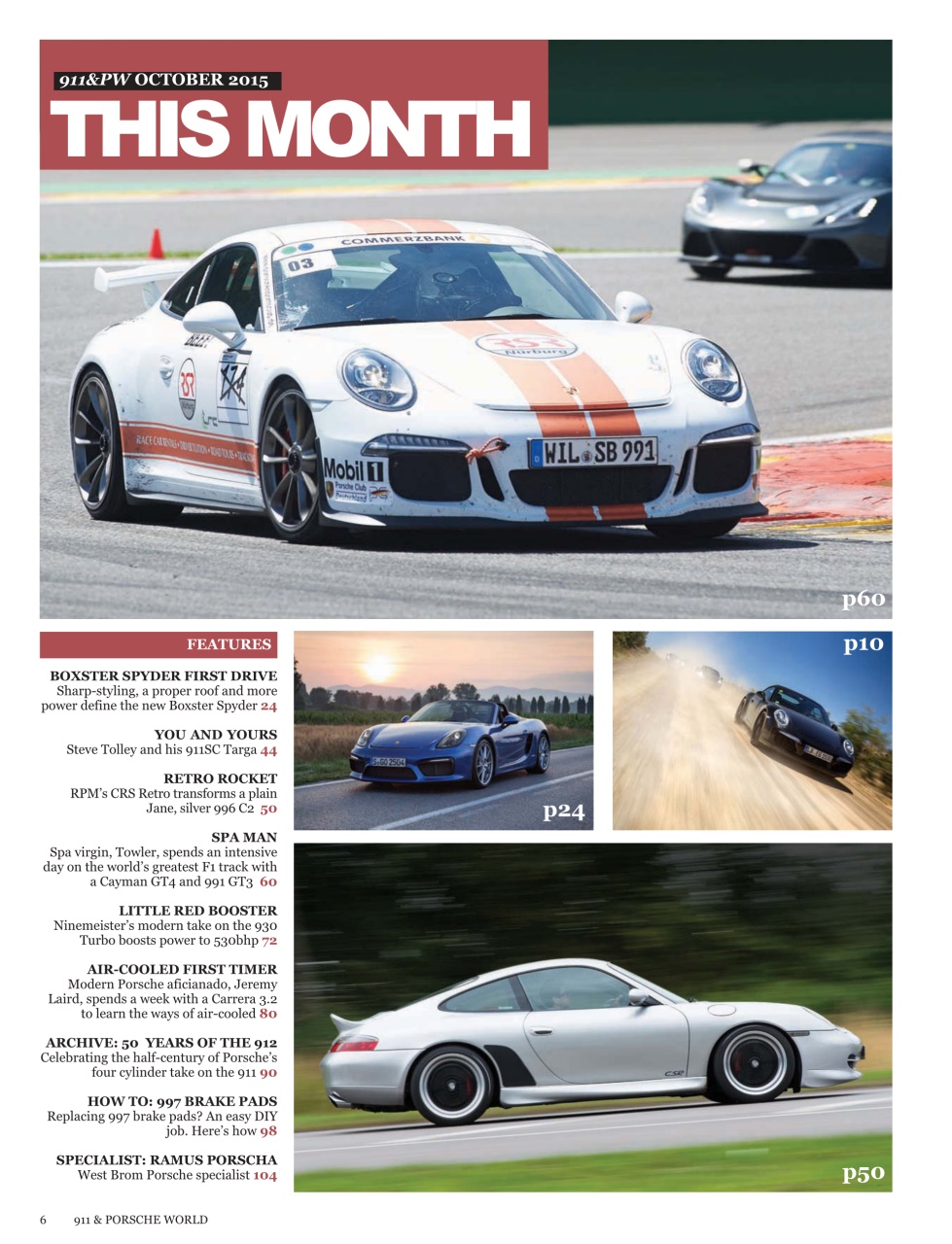 911 & Porsche World Preview Pages