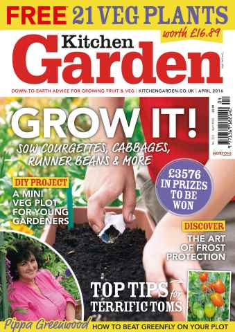 Kitchen Garden Magazine issue April 2016