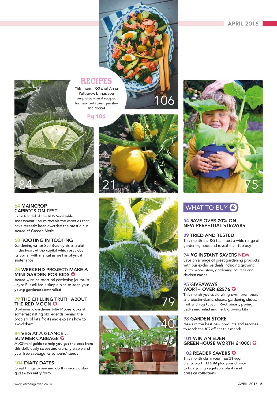 Kitchen Garden Magazine Preview Pages