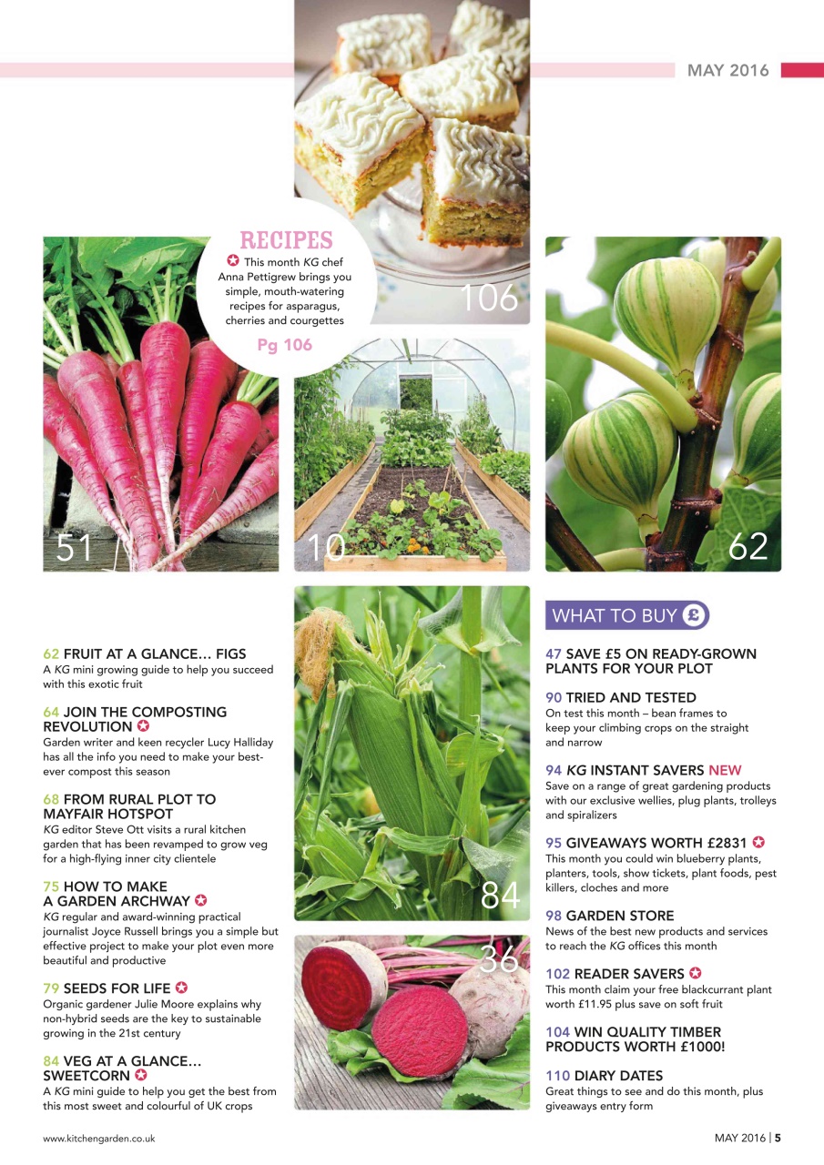 Kitchen Garden Magazine Preview Pages