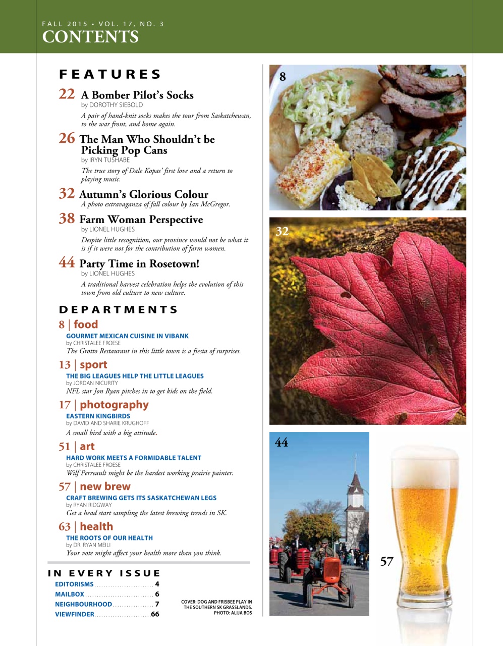 Prairies North Magazine Preview Pages