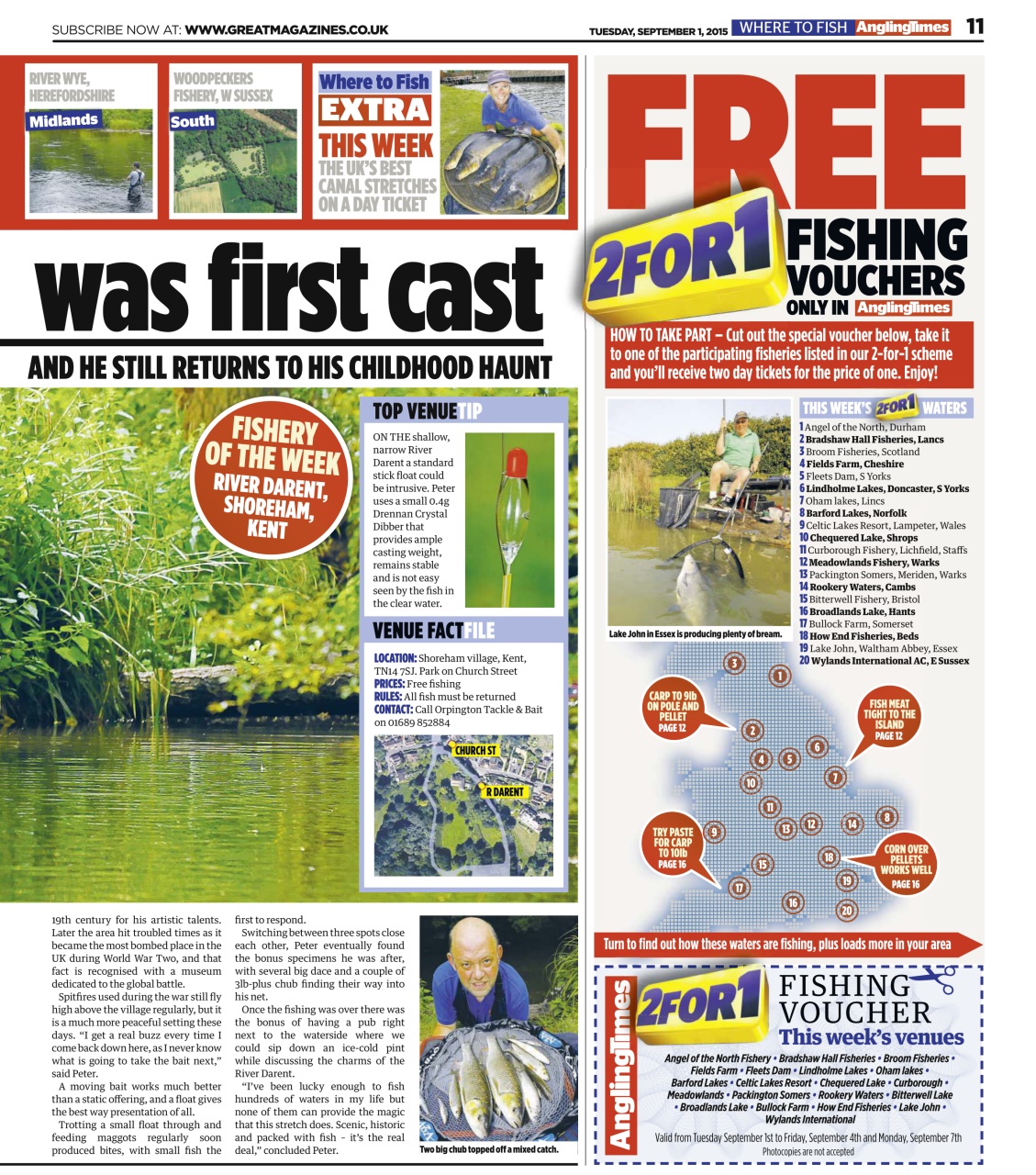 Angling Times Preview Pages