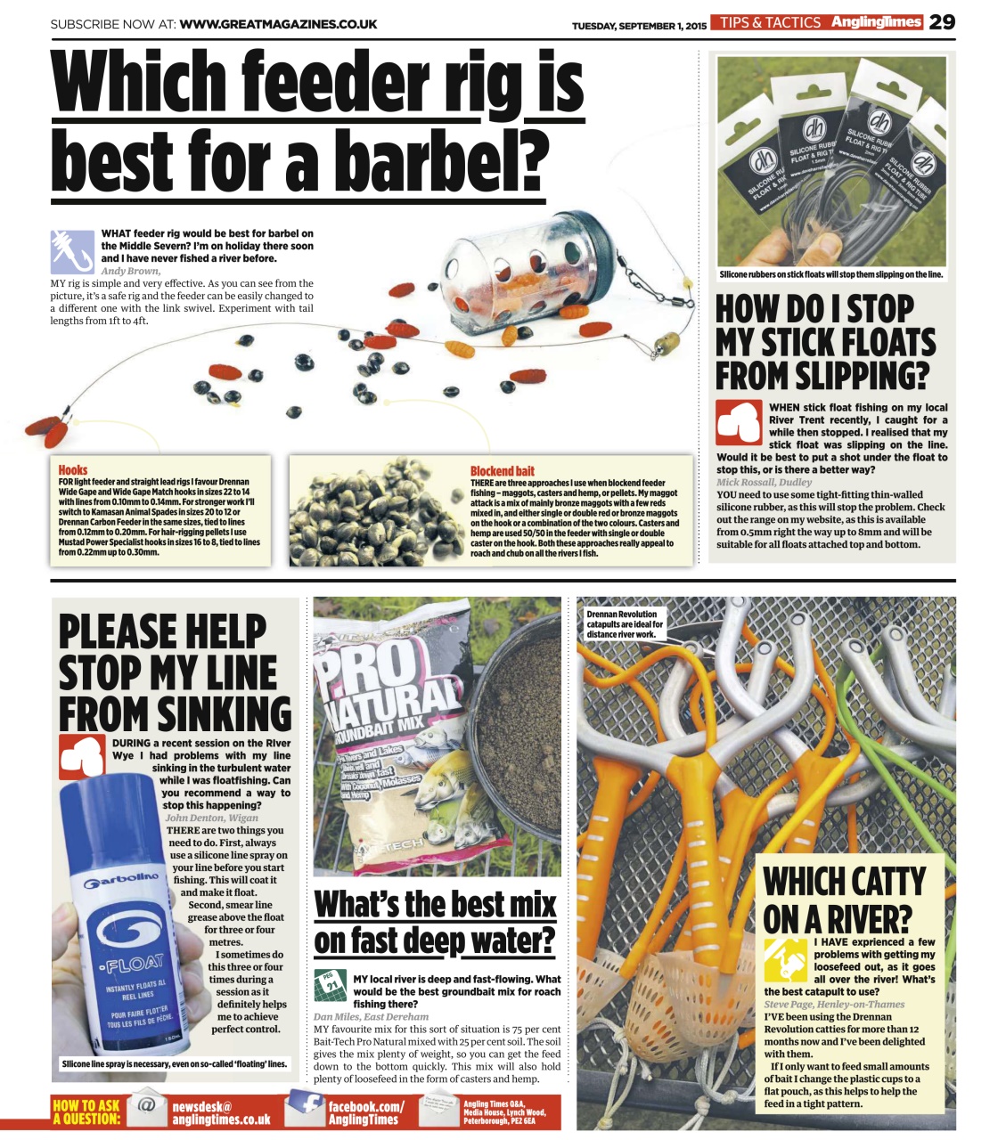 Angling Times Preview Pages