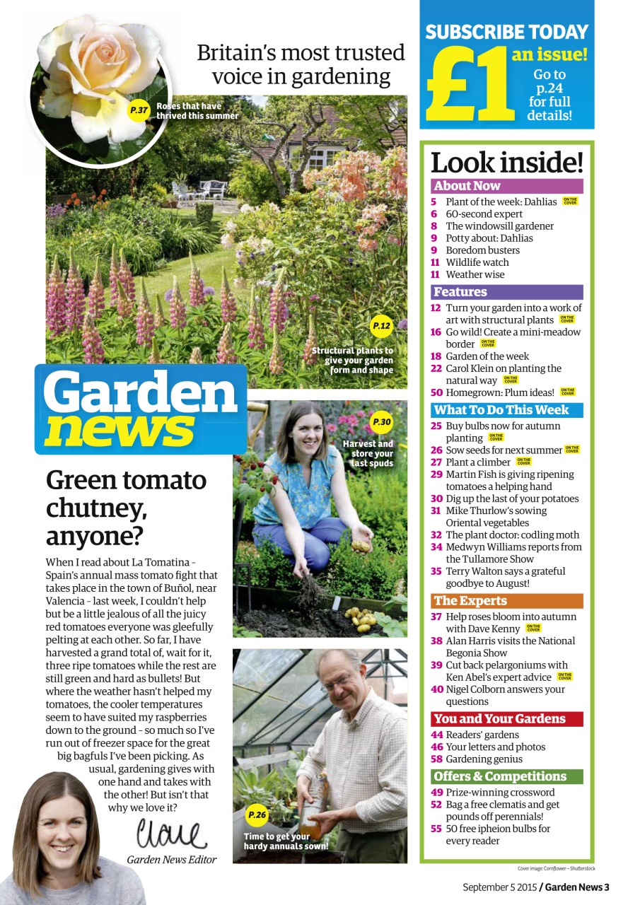Garden News Preview Pages
