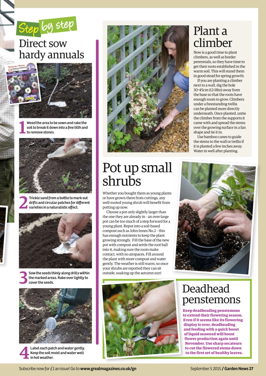 Garden News Preview Pages