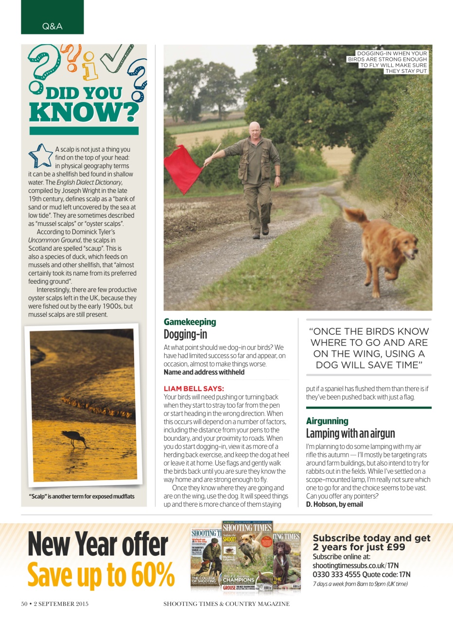 Shooting Times & Country Preview Pages