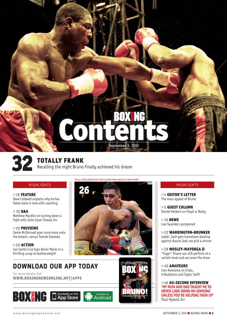 Boxing News Preview Pages