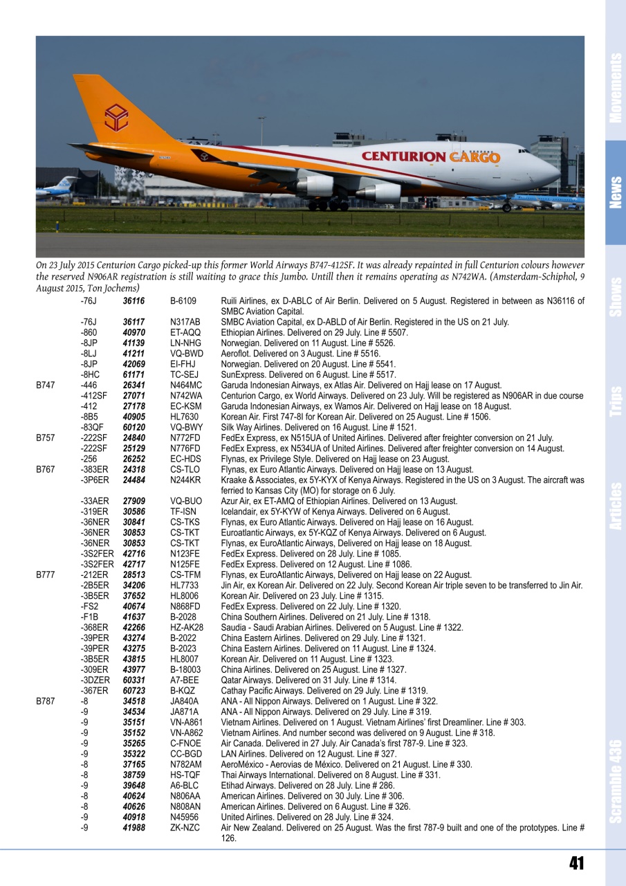 Scramble Magazine Preview Pages