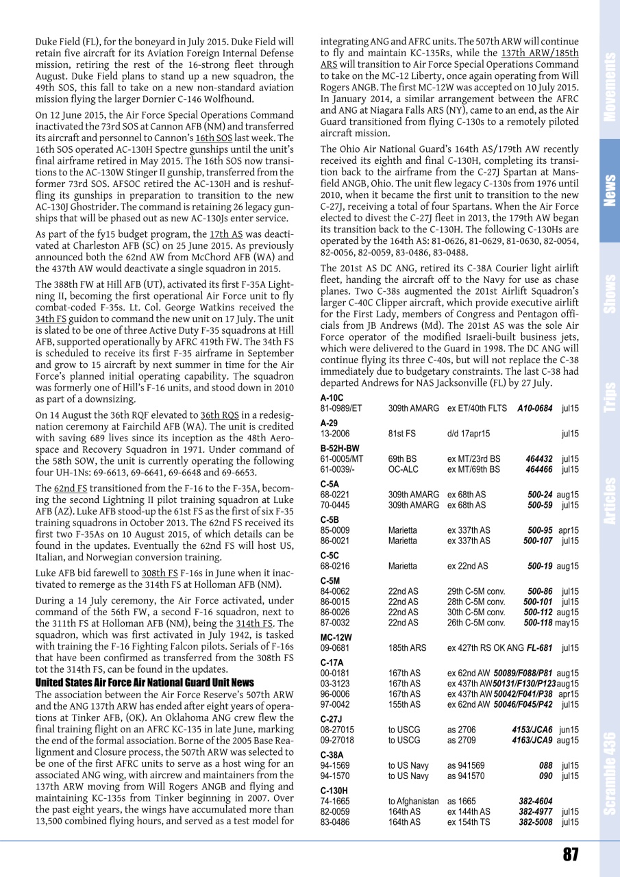 Scramble Magazine Preview Pages