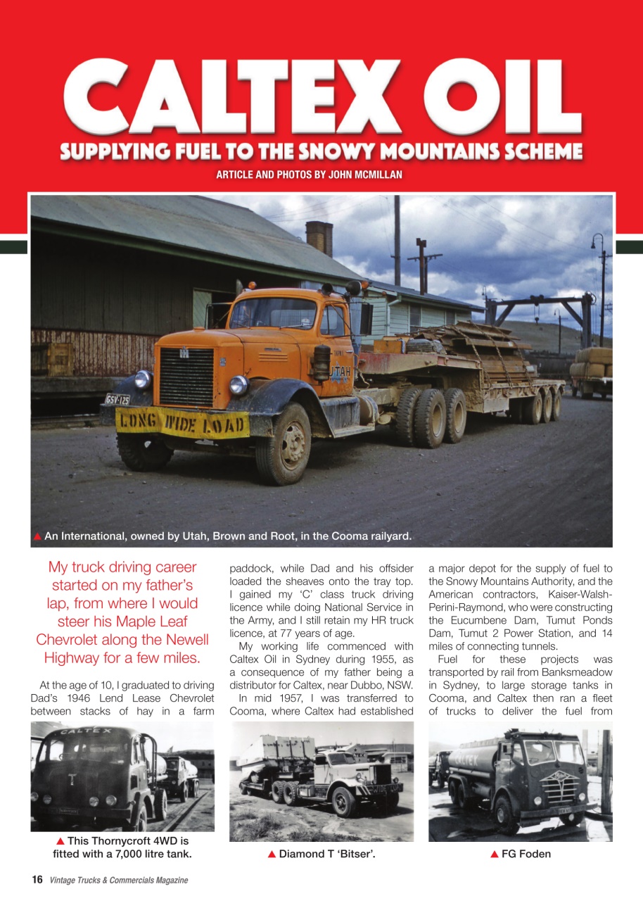 Vintage Trucks & Commercials Preview Pages