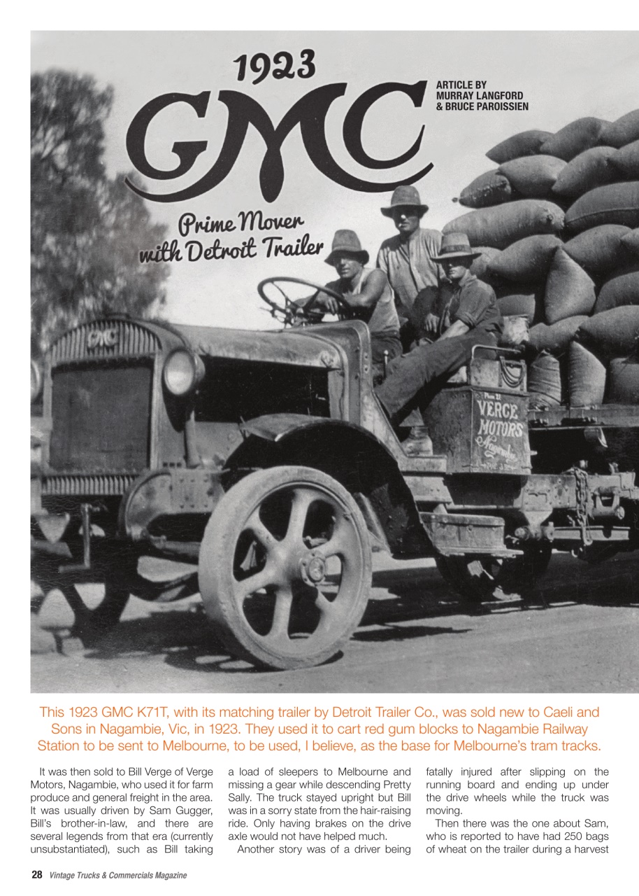 Vintage Trucks & Commercials Preview Pages