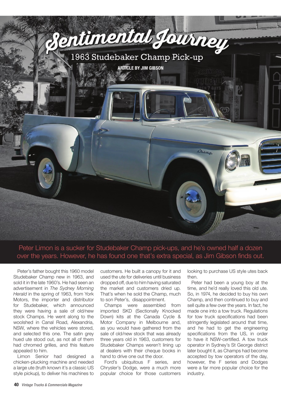 Vintage Trucks & Commercials Preview Pages