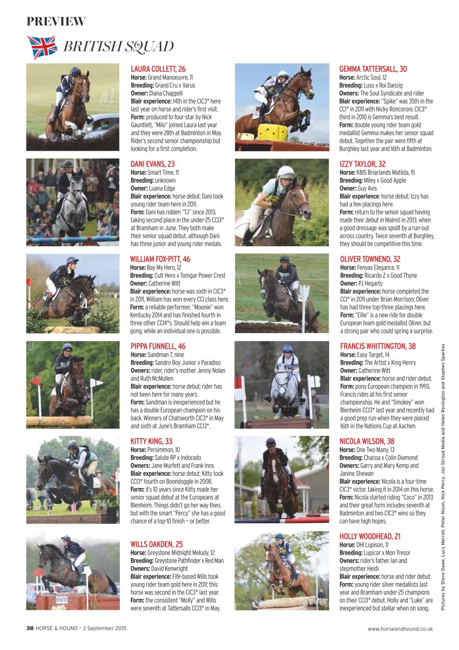 Horse & Hound Preview Pages