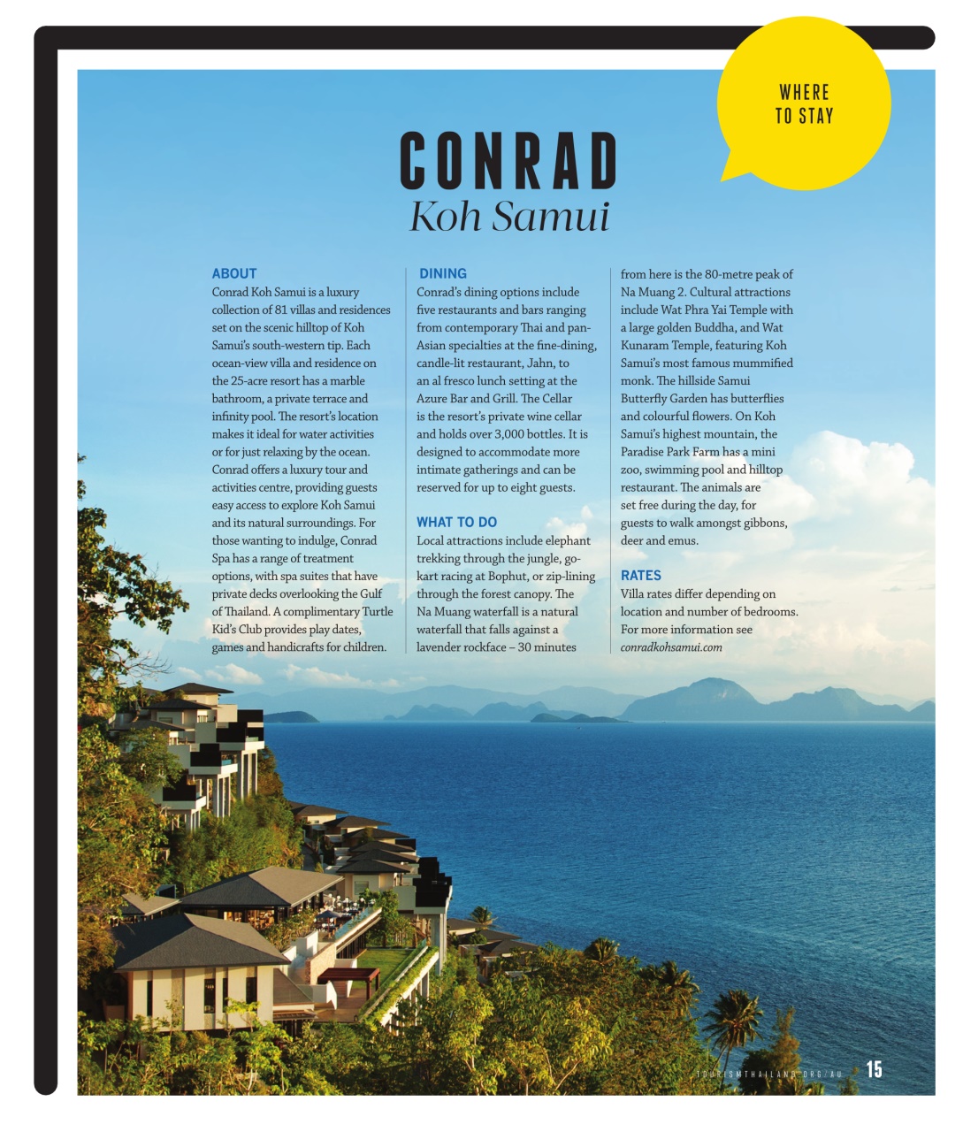 Luxury Travel Preview Pages
