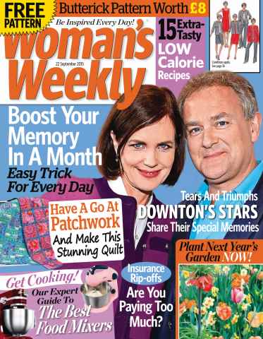 Woman's Weekly issue 22nd September 2015