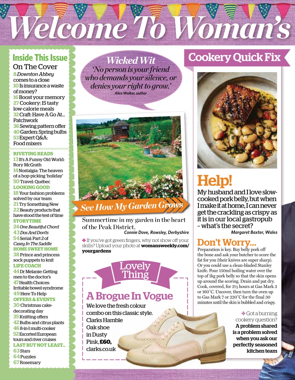 Woman's Weekly Preview Pages