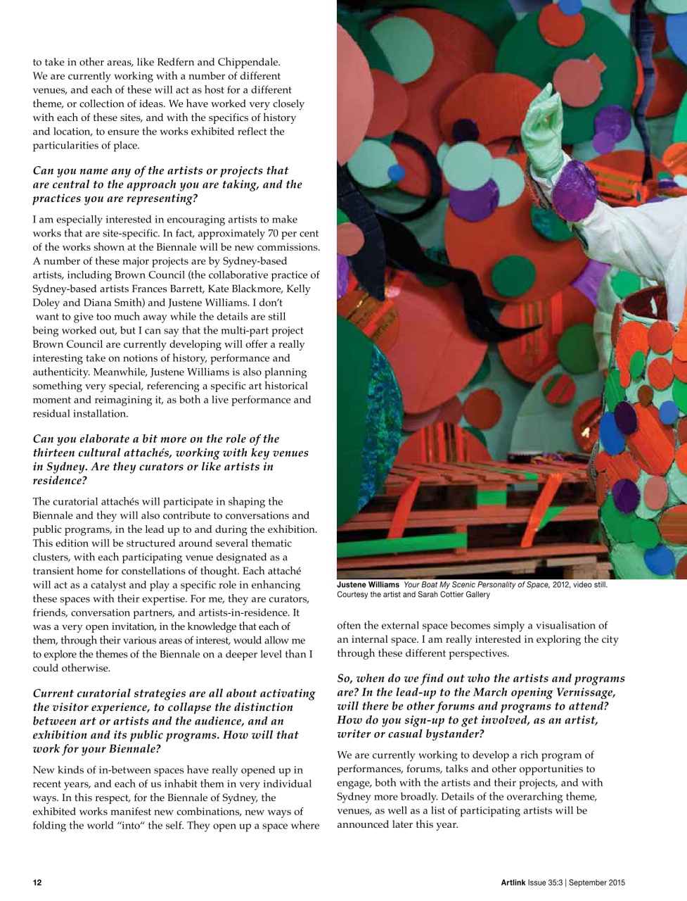 Artlink Magazine Preview Pages