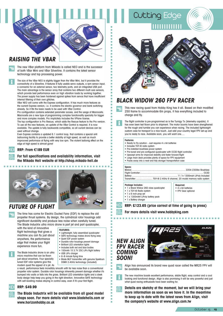 Radio Control Rotor World Preview Pages