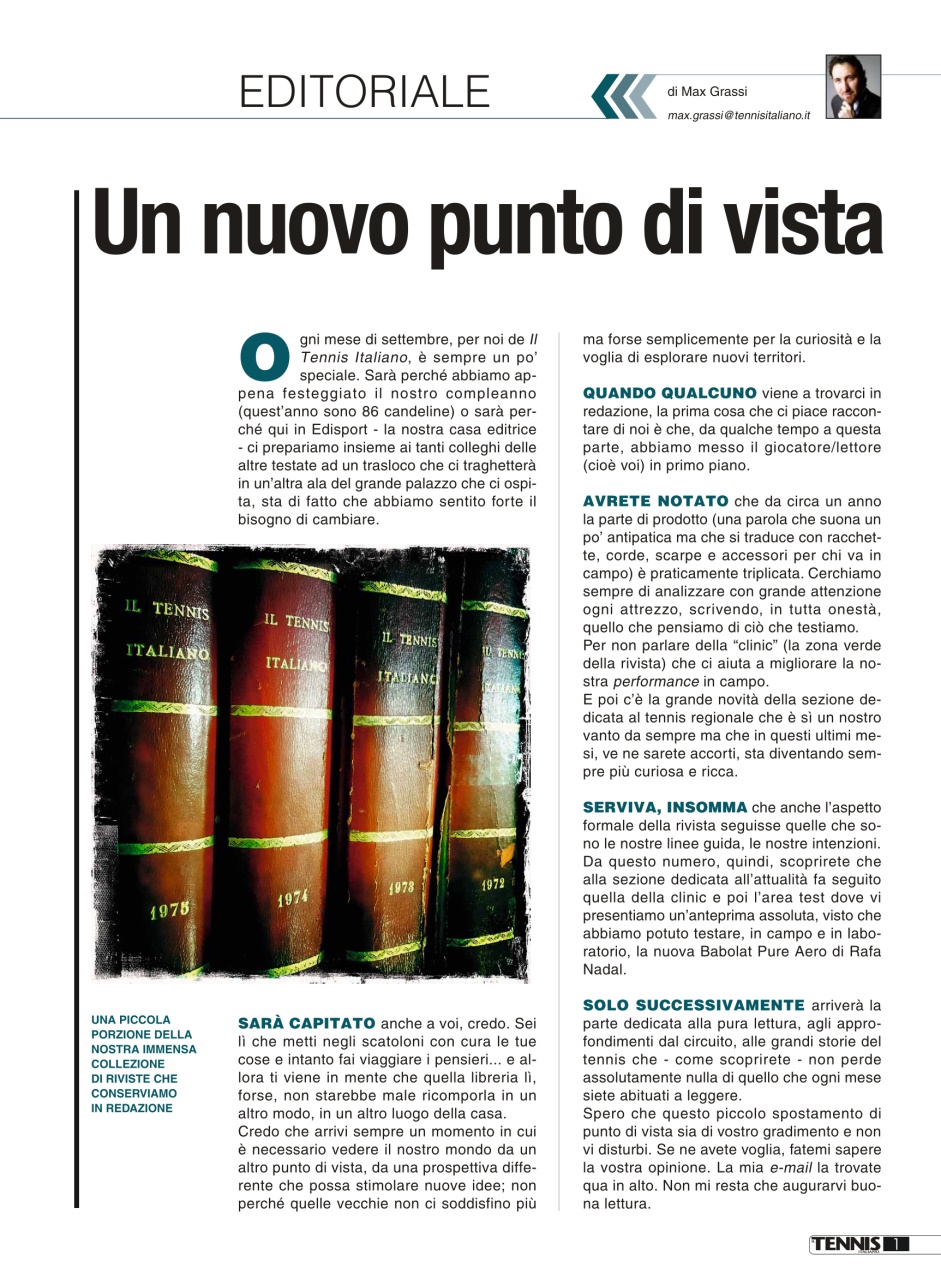 Il Tennis Italiano Preview Pages