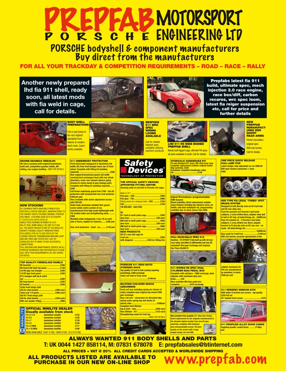 GT Porsche Preview Pages